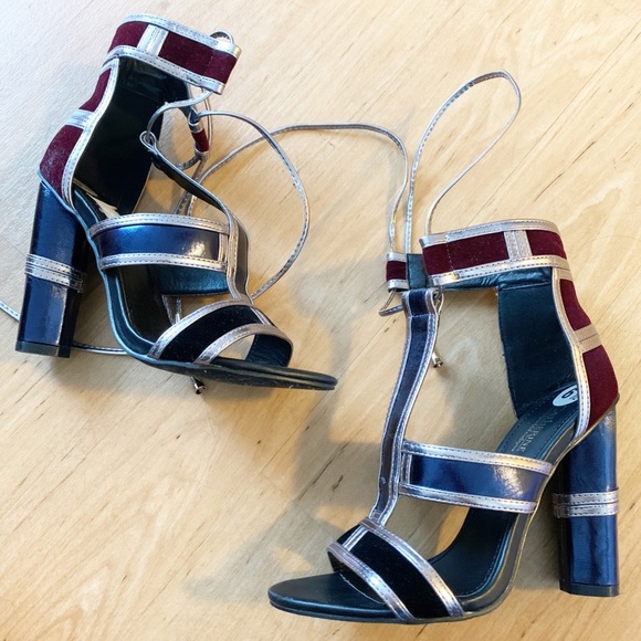 Catherine Maladrino | metallic block heels - Picture 2 of 5